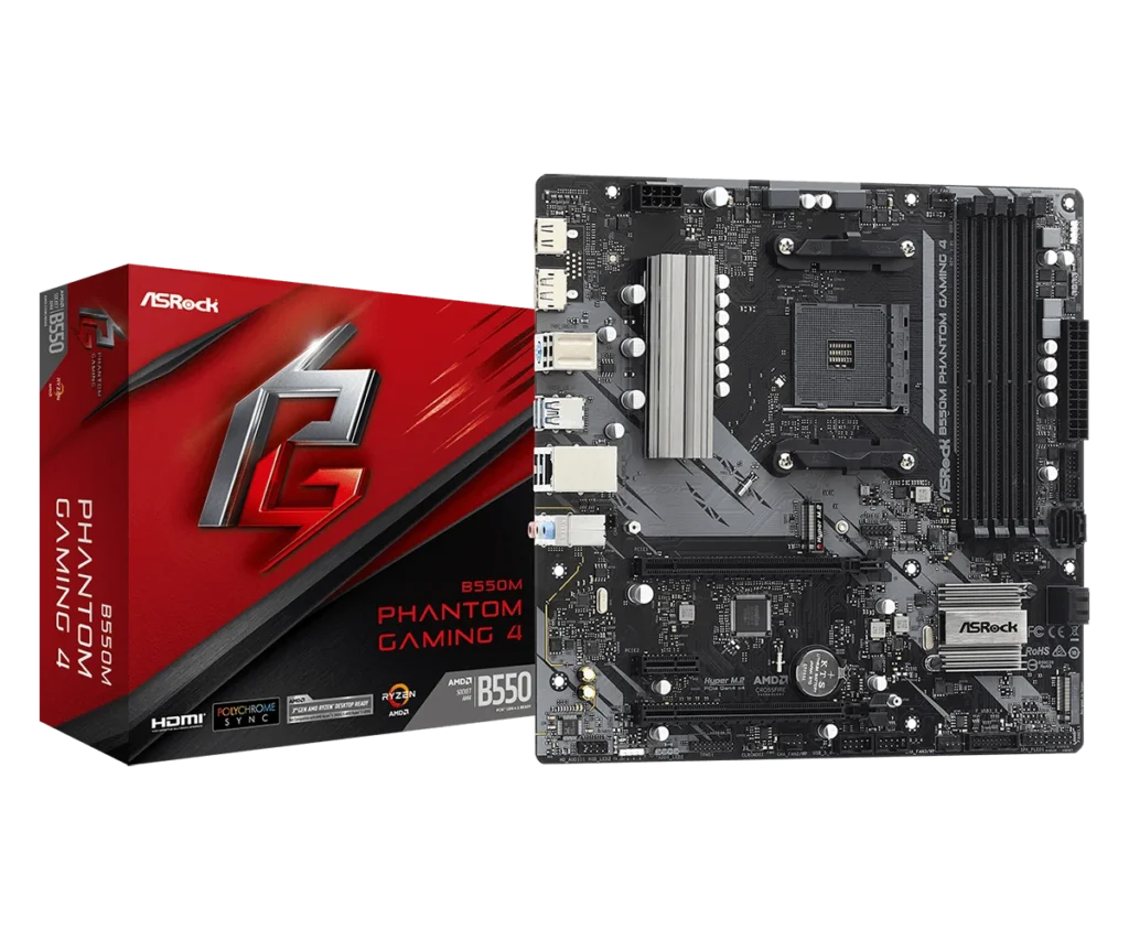ASRock B550M Phantom Gaming 4