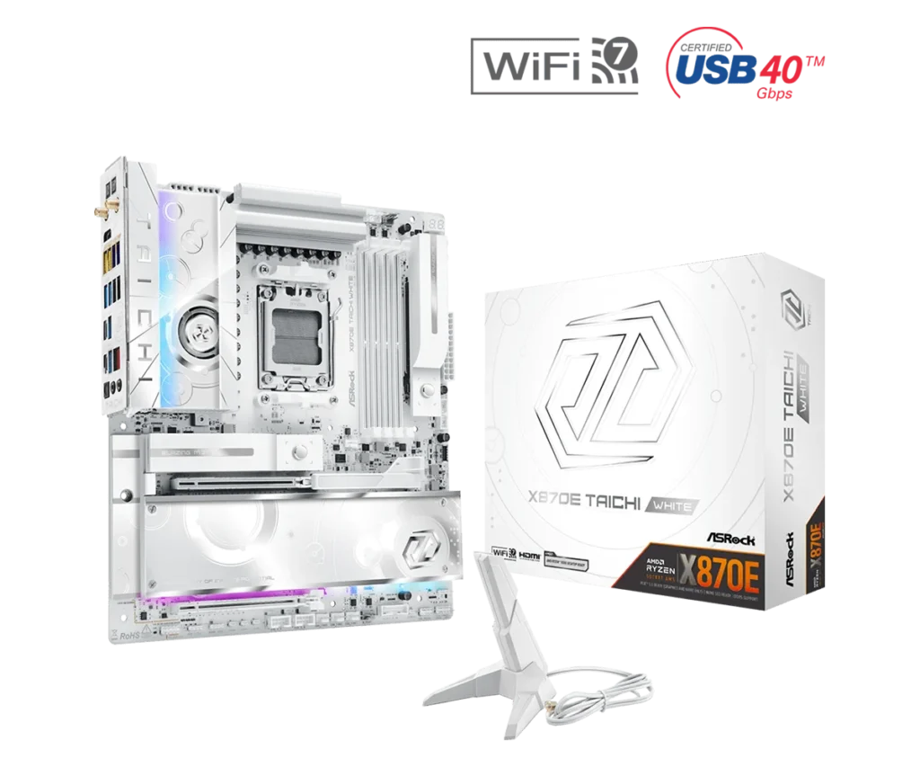 ASRock X870E Taichi White