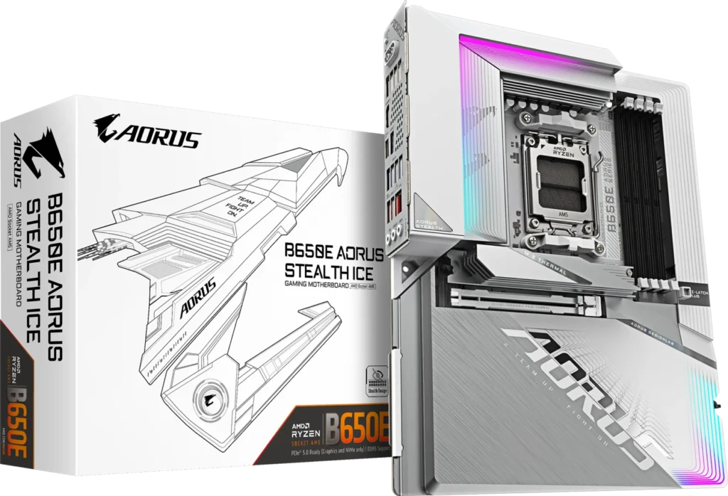 Gigabyte B650E AORUS STEALTH ICE