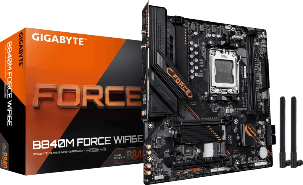 Gigabyte B840M FORCE WIFI6E