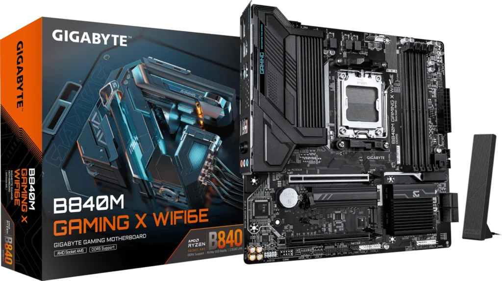 Gigabyte B840M GAMING X WIFI6E