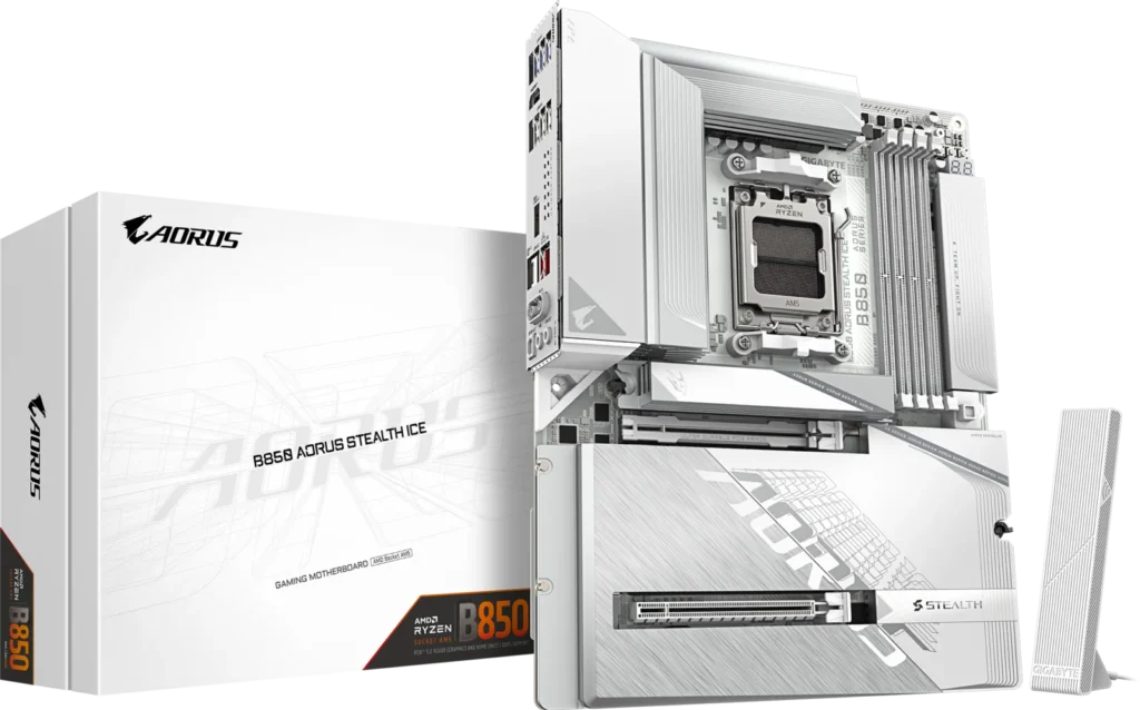 Gigabyte B850 AORUS STEALTH ICE