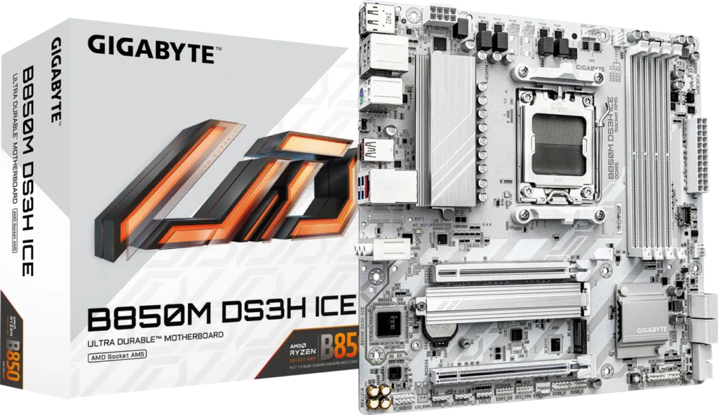 Gigabyte B850M DS3H ICE