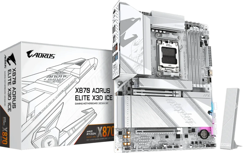 Gigabyte X870 AORUS ELITE X3D ICE