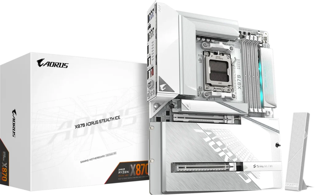 Gigabyte X870 AORUS STEALTH ICE