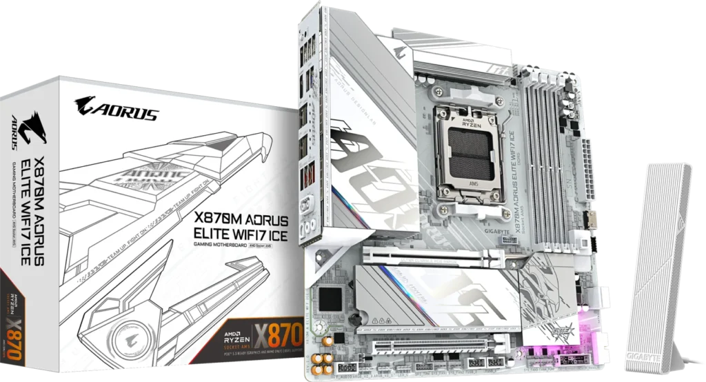Gigabyte X870M AORUS ELITE WIFI7 ICE